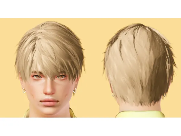 Xavier Hair 4t3 Conversion by PattSimsBlog - The Sims 3 Custom Content