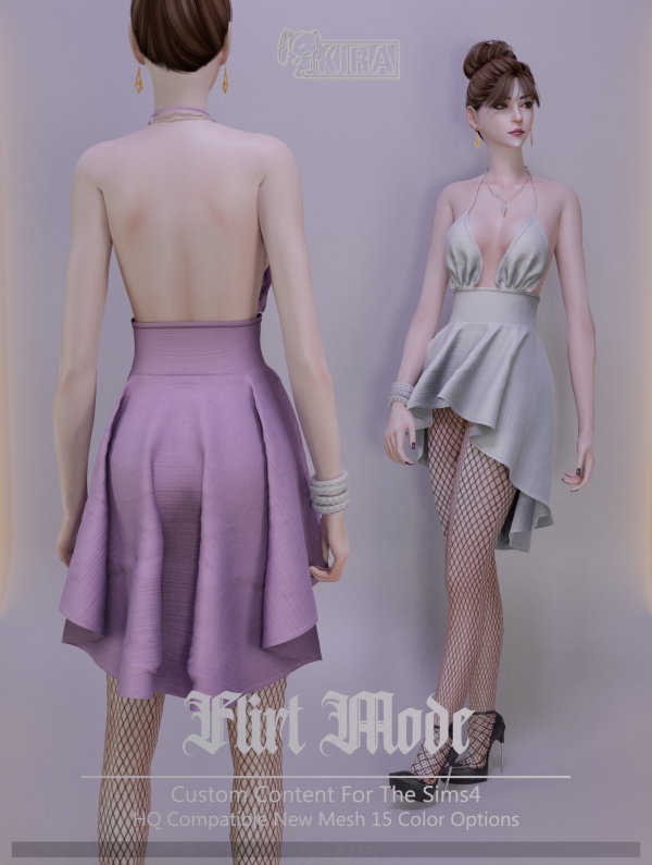 Alpha Kira_Flirt Mode by kira_s4 - The Sims 4 Custom Content