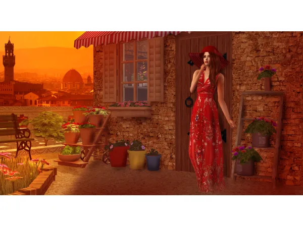 Beyond Sunset Collection 2015 by lechatnoirhouse - The Sims 2 Custom Content