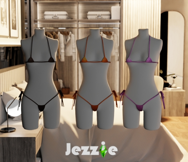 Alpha JEZZIETS4 THAINA LINGERI DEMO by jezziets4 - The Sims 4 Custom Content