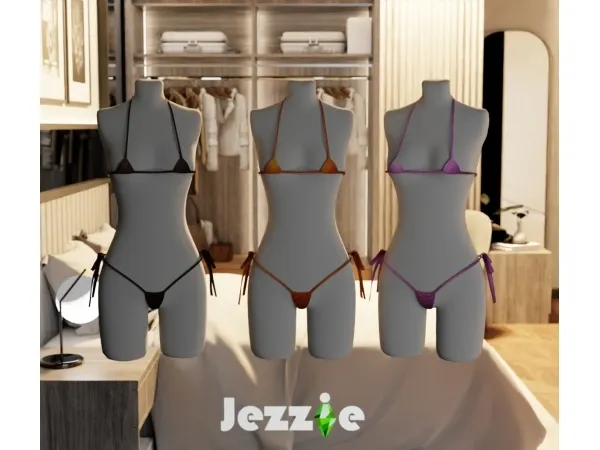 Alpha JEZZIETS4 THAINA LINGERI DEMO - The Sims 4 Custom Content