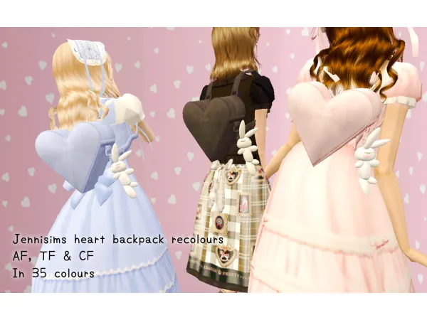 Katsu basic bows part 3 accessories - The Sims 2 Custom Content