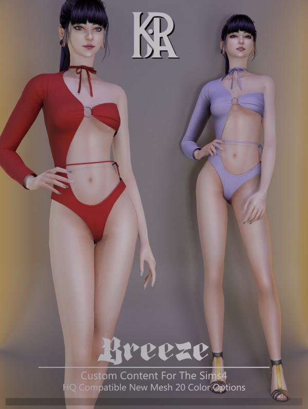 Alpha Kira_Breeze by kira_s4 - The Sims 4 Custom Content