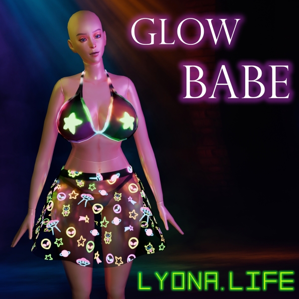 Mix Glow Babe by lyonalife - The Sims 4 Custom Content