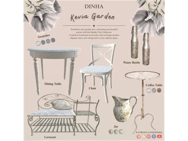 Alpha Kevia Garden - The Sims 4 Custom Content