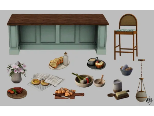 Pinkboxdesign Sonny Set by martassimsbookcc - The Sims 3 Custom Content