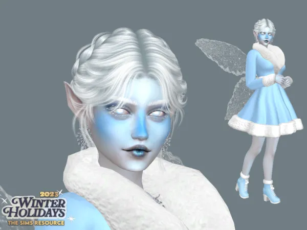 Alpha Frostine Snow by EmmaGRT - The Sims 4 Custom Content