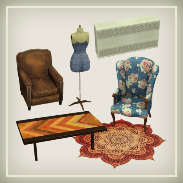 altogetherx edith finch by simsfinds - The Sims 3 Custom Content