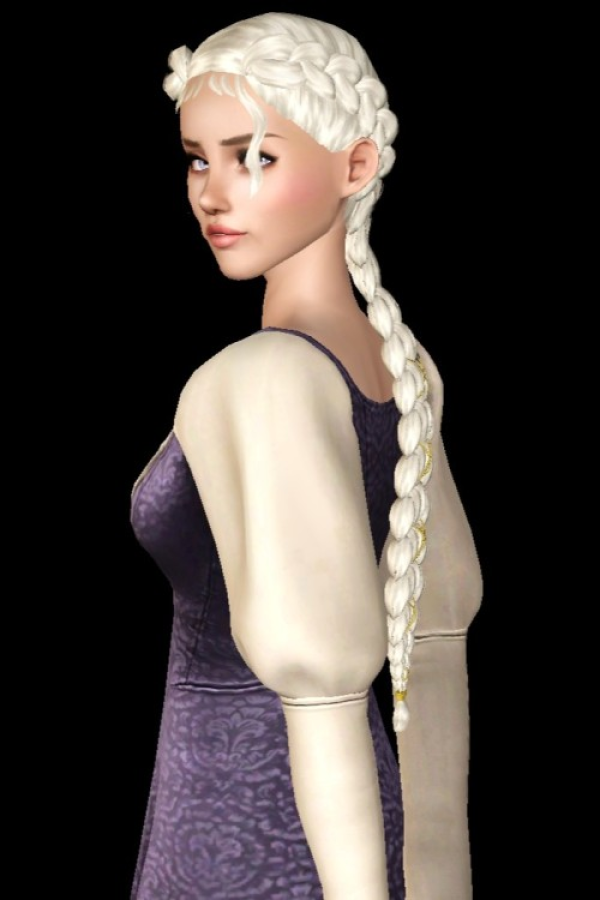 RedheadSims Braid Dream by simsfinds - The Sims 3 Custom Content