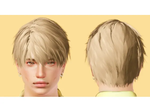 ALL PATREON MEMBERS [pattsimsblog] Xavier Hair 4t3 Conversion - The Sims 3 Custom Content