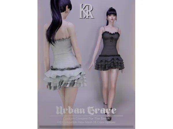 Alpha Kira_Urban Grace - The Sims 4 Custom Content