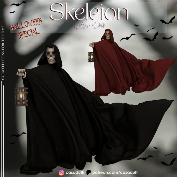 Alpha Skeleton by casadutti - The Sims 4 Custom Content