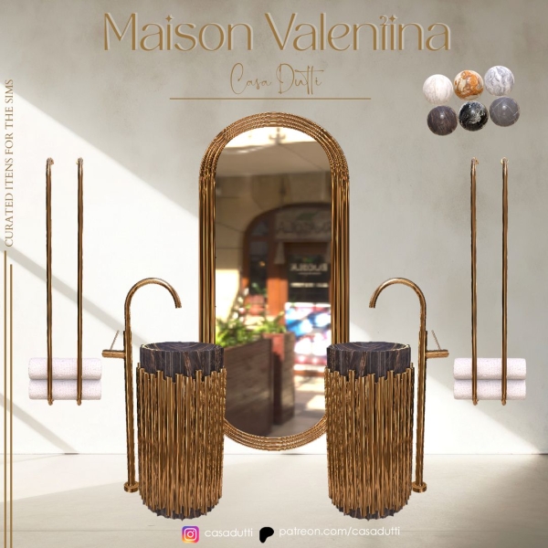 Alpha Maison Valentina by casadutti - The Sims 4 Custom Content