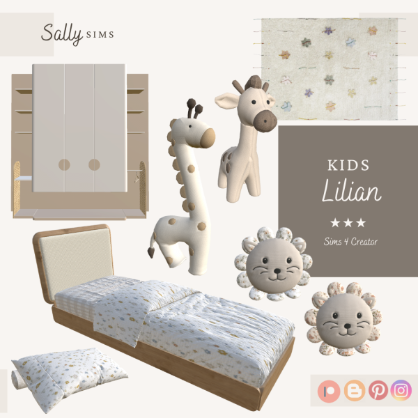 Alpha Kids Lilian by sally4sims - The Sims 4 Custom Content