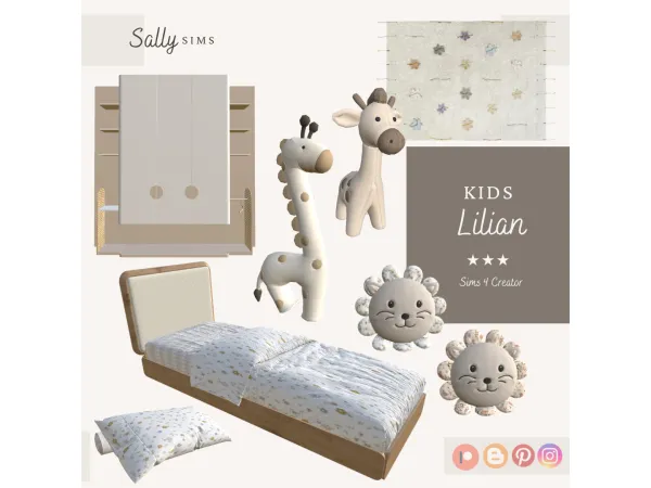 Alpha Kids Lilian - The Sims 4 Custom Content