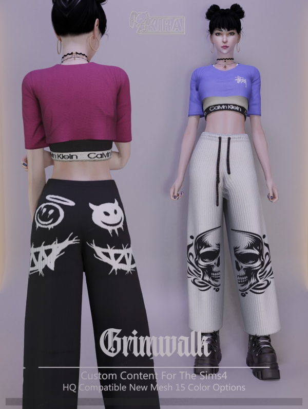 Alpha Kira_Grimwalk by kira_s4 - The Sims 4 Custom Content