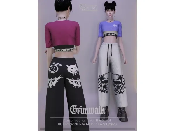 Alpha Kira_Grimwalk - The Sims 4 Custom Content