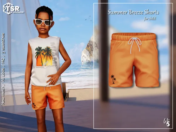 SummerBreeze Shorts for children