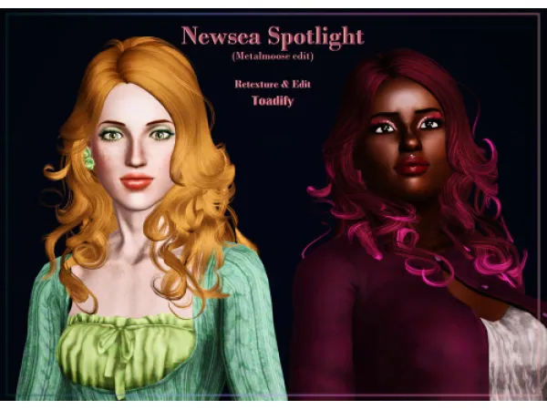 Newsea Spotlight Retexture Edit by toadifylackoffantasy - The Sims 3 Custom Content