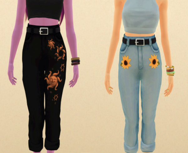 Chloe Jeans ClumsyAlien for Sims 3 by simsfinds - The Sims 3 Custom Content