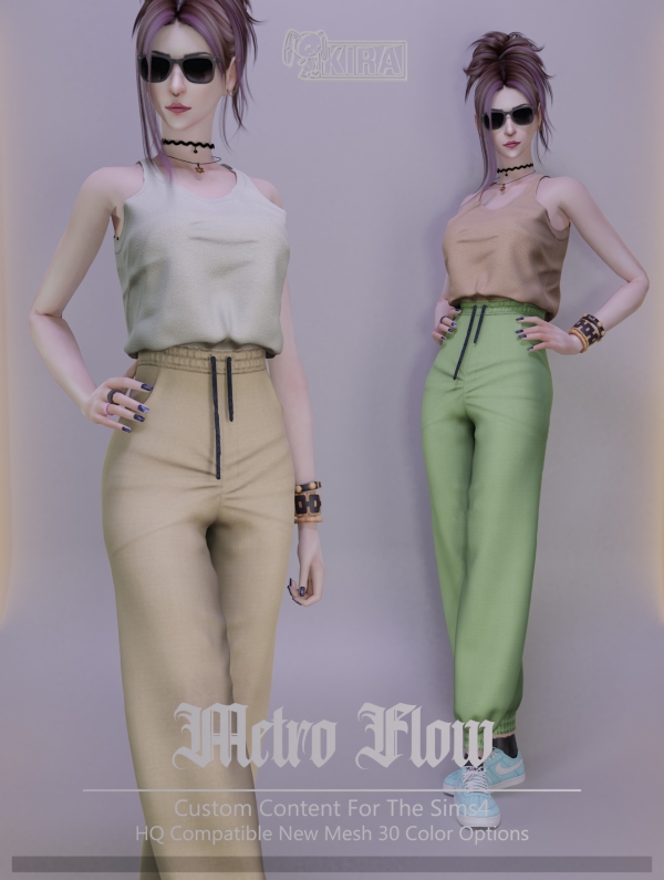 Alpha Kira_Metro Flow by kira_s4 - The Sims 4 Custom Content