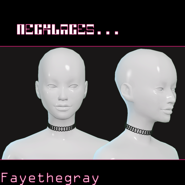 Maxis Match honeycomb link choker by simsfinds - The Sims 4 Custom Content
