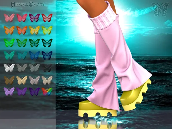 Maxis Match AishaLayla Winx Boots - The Sims 4 Custom Content