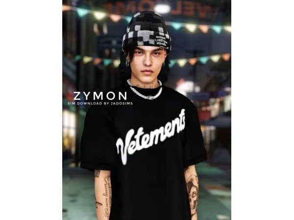 Sims 4 Zymon u2661 (Sim Download)