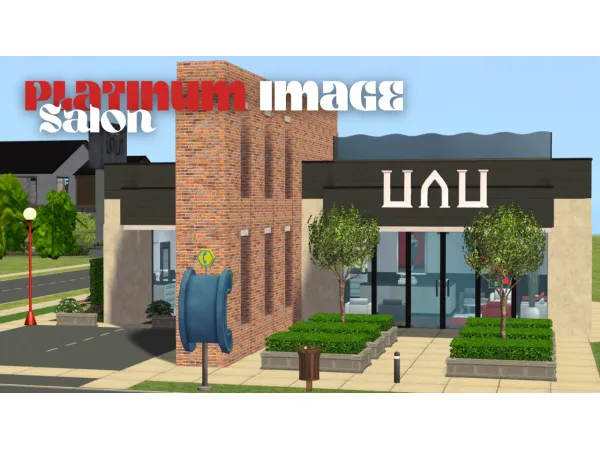 Platinum Image Salon by extraayogurt - The Sims 2 Custom Content