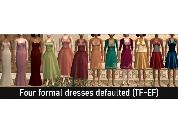 Default replacements for tf af by simsfinds - The Sims 2 Custom Content