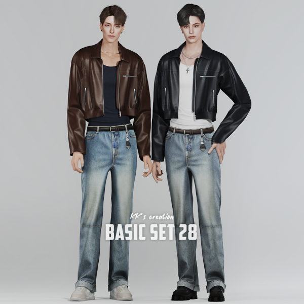 Alpha [KK] Basic set 28 by simsfinds - The Sims 4 Custom Content