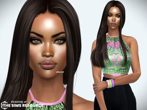 Alpha Eliza Melton - The Sims 4 Custom Content