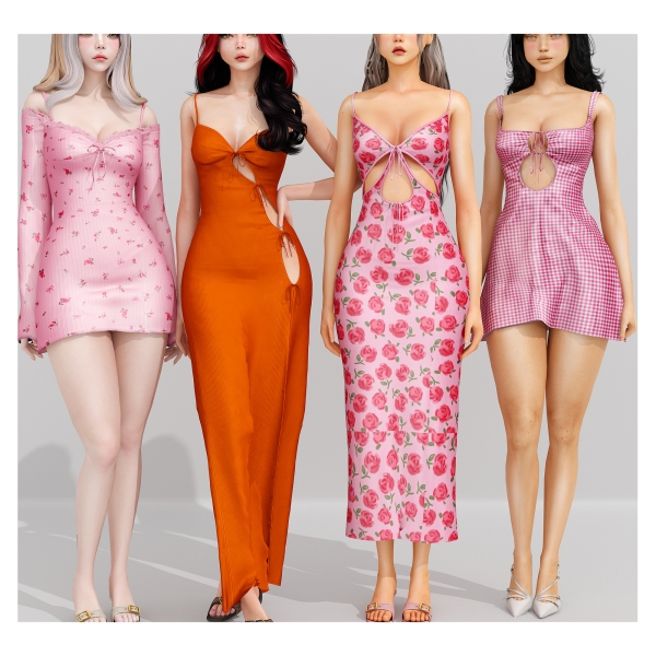 Alpha Pinky Mood Collection by babyetears - The Sims 4 Custom Content