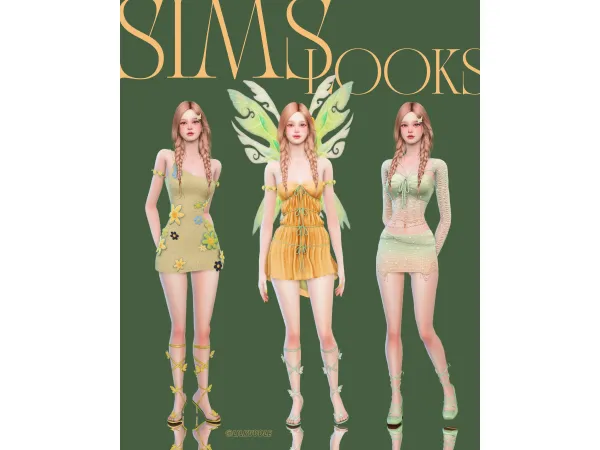 Alpha Elowyn lookbook by lilkuddle - The Sims 4 Custom Content