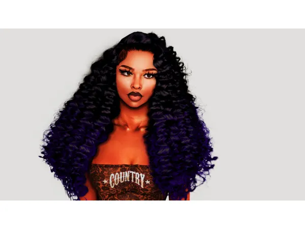 Afro Dump Hair by lalasimmer - The Sims 3 Custom Content