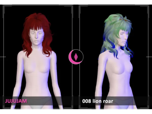 JUJUJAM 008 LION ROAR by carversims - The Sims 3 Custom Content