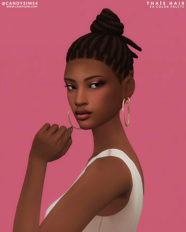 Maxis Match THAS HAIR by simsfinds - The Sims 4 Custom Content