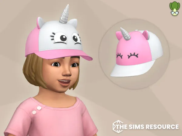 Maxis Match Unicorn Cap Toddler by kapakijo - The Sims 4 Custom Content