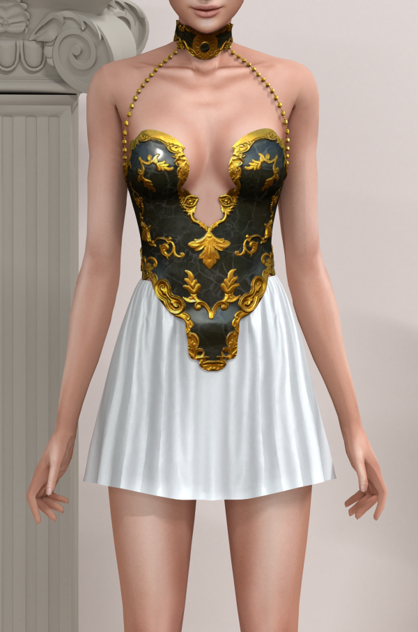 Alpha Belaloallure Grecian goddess by simsfinds - The Sims 4 Custom Content