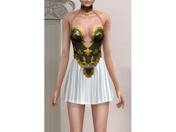 Alpha Belaloallure Grecian goddess - The Sims 4 Custom Content