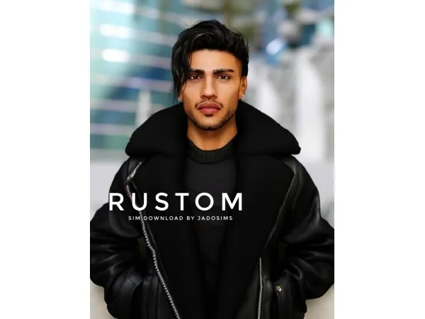 Sims 4 Rustom (Sim Download)
