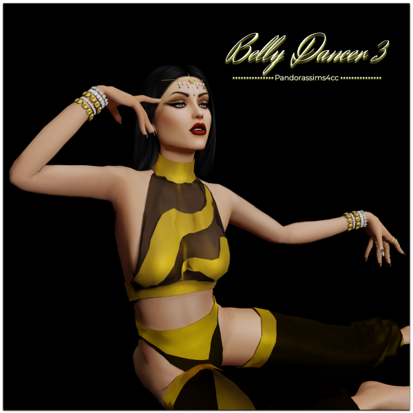 Maxis Match Belly Dancer 3 by pandorassims4cc - The Sims 4 Custom Content
