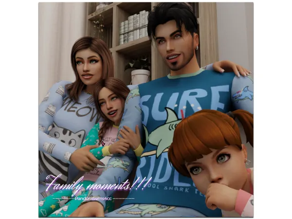 Maxis Match Family moments - The Sims 4 Custom Content