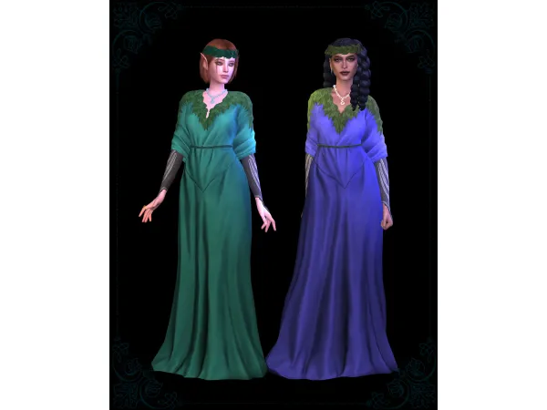 Alpha Elven priestess - The Sims 4 Custom Content