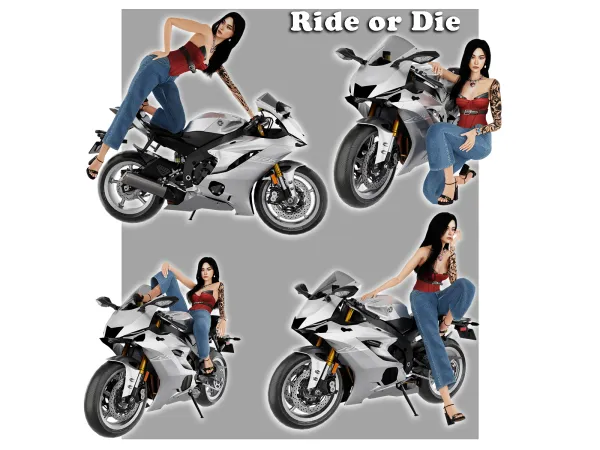 Alpha Ride or Die - The Sims 4 Custom Content