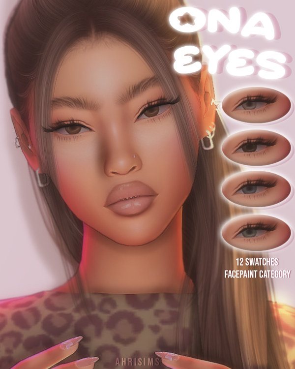Alpha ona eyes by simsfinds - The Sims 4 Custom Content
