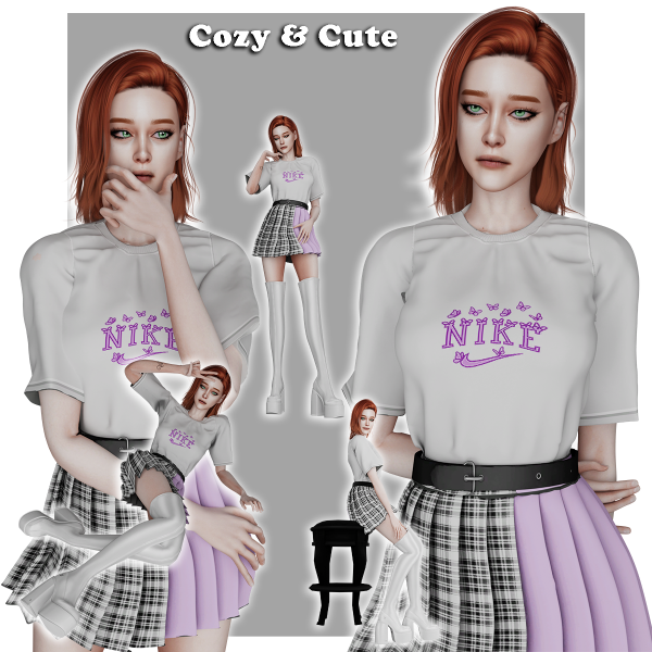 Alpha Cozy Cute by simmer_creator - The Sims 4 Custom Content