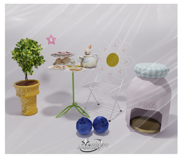 Alpha careco House Set by ohmybunnny2 - The Sims 4 Custom Content