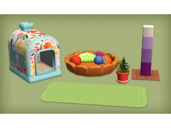 jacky93sims Feline Fiesta - The Sims 2 Custom Content