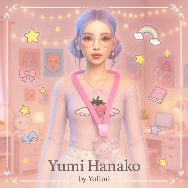 Alpha Meet Yumi Hanako A Soft Girl in a Kawaii World by yolimi - The Sims 4 Custom Content